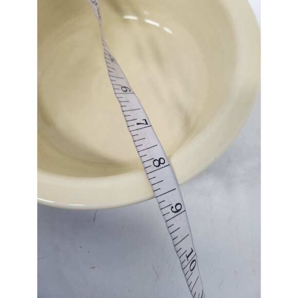 Vintage Homer Laughlin China Fiesta Ware Round Ceramic Yellow Serving Bowl - Picture 6 of 7